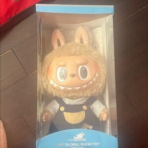 The Monsters Time to Chill Plush Toy - Brown and Blue